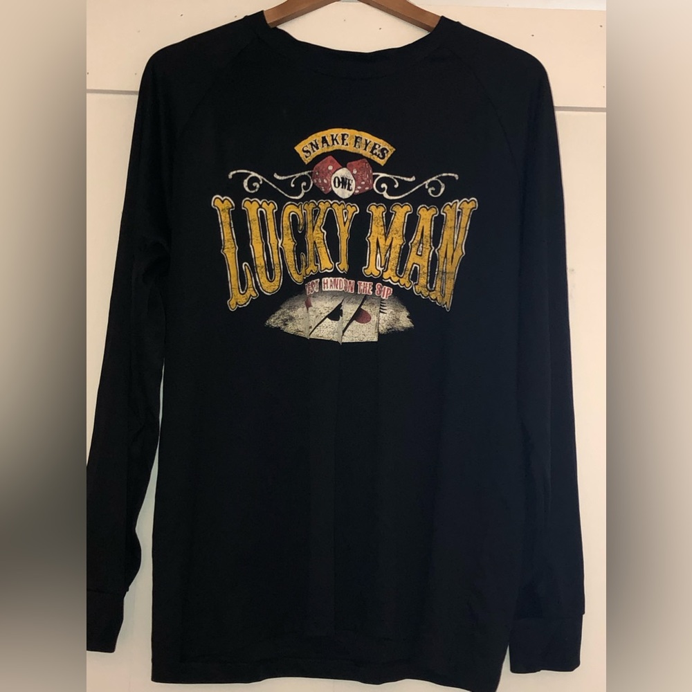 Solar Gear Adult XL Snake Eyes long sleeve shirt Lucky Man